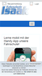 Mobile Screenshot of lerncenter-isaak.de